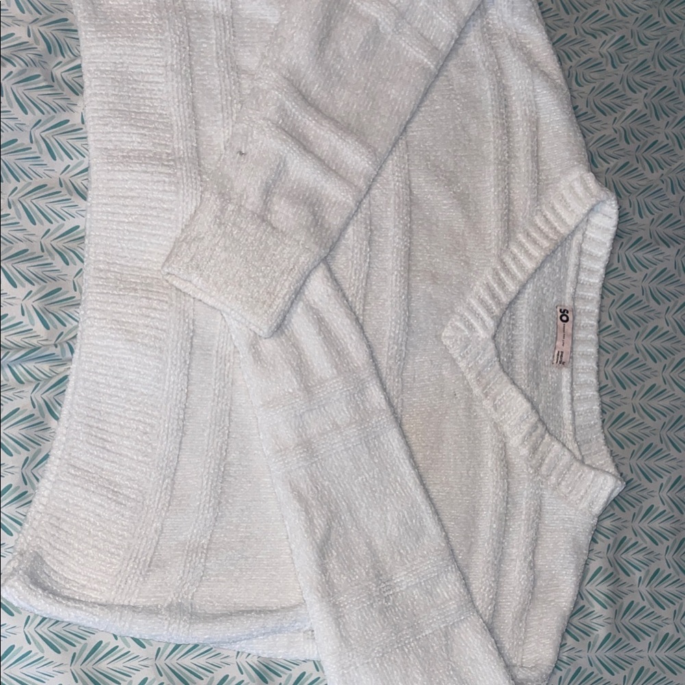 Cozy White Sweater